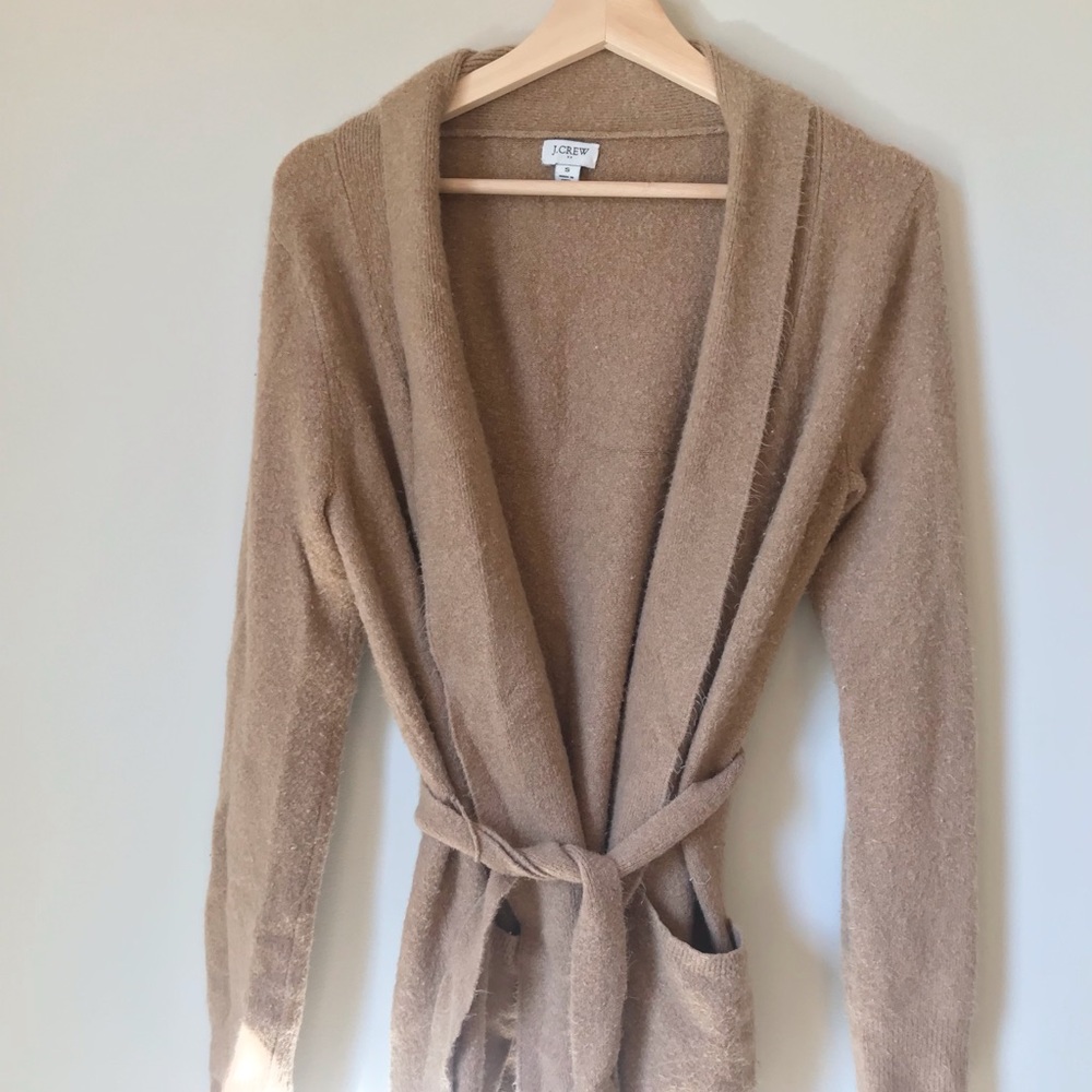 J.Crew Wrap Belted Sweater